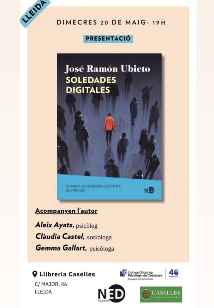 Presentació del llibre SOLEDADES DIGITALES